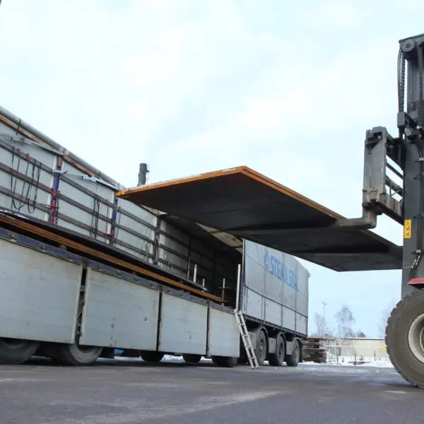 körplåt Lastar körplåtar i standardstorlek